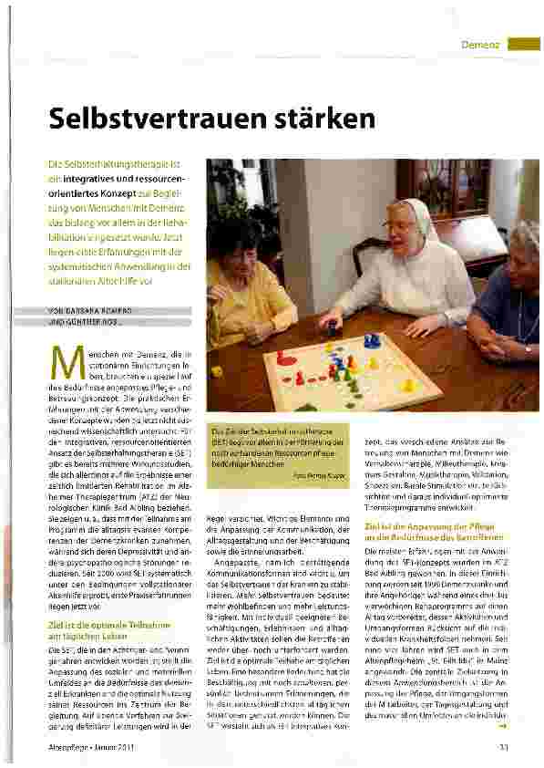 Vorschauseite 1: Selbstvertrauen stärken