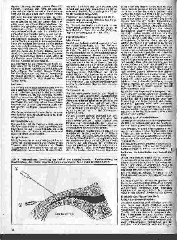Vorschauseite 3: Einführung in die Anästhesiologie 27. Folge: Die Lokalanästhesie 2. Teil (Fortsetzung)