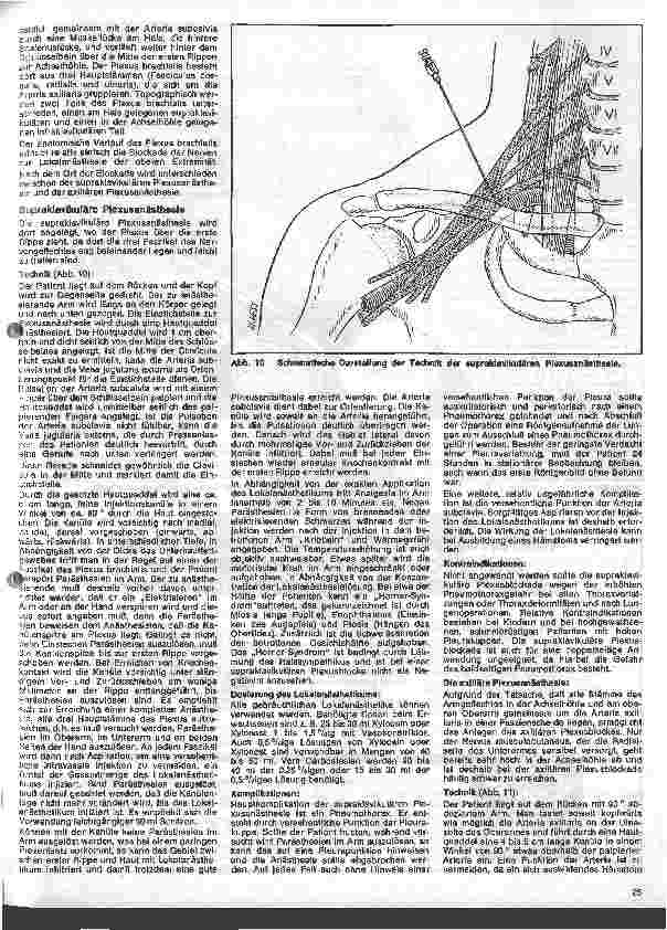 Vorschauseite 4: Einführung in die Anästhesiologie 27. Folge: Die Lokalanästhesie 2. Teil (Fortsetzung)