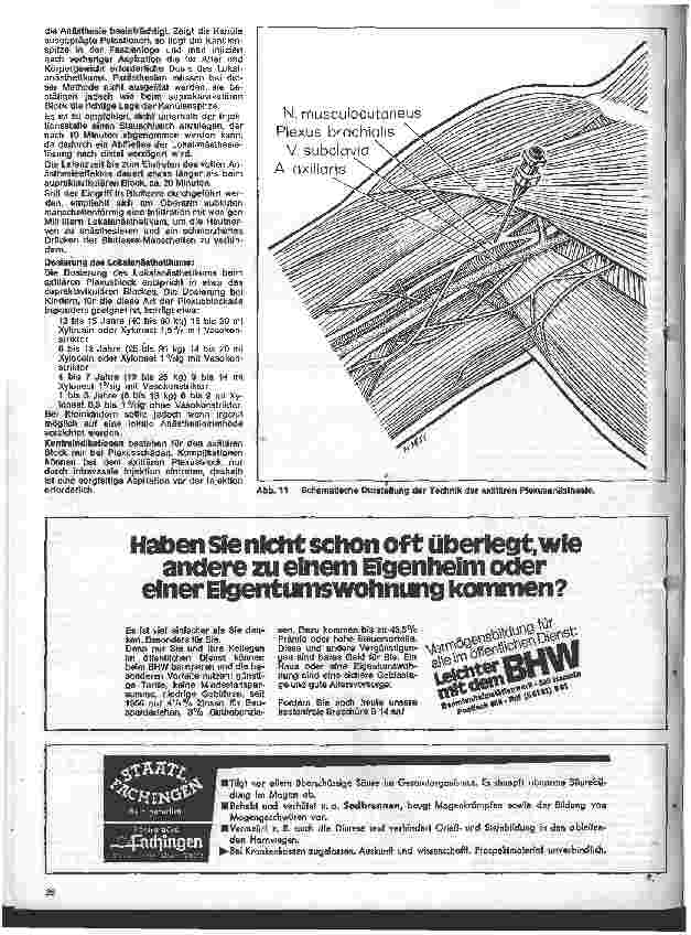 Vorschauseite 5: Einführung in die Anästhesiologie 27. Folge: Die Lokalanästhesie 2. Teil (Fortsetzung)