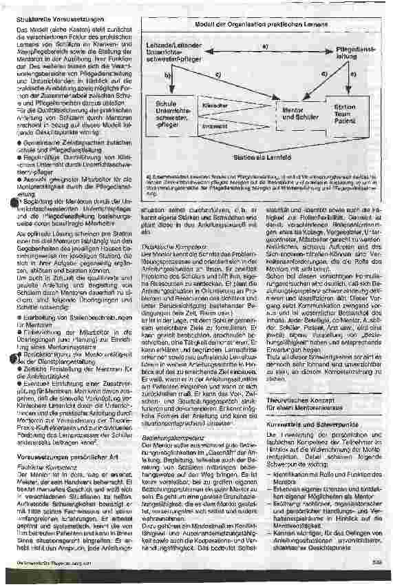 Vorschauseite 2: Qualifikation von Mentoren - Vorstellung eines Modells