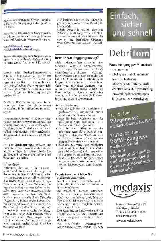 Vorschauseite 2: Kleider machen Leute Anziehtraining bei Apoplexie