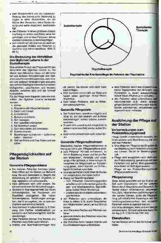 Vorschauseite 3: Das Stationspflegekonzept