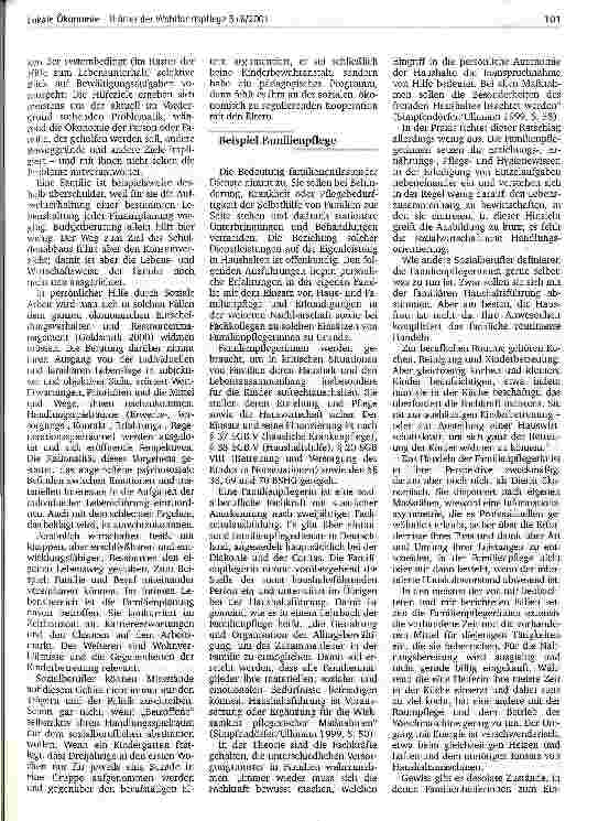 Vorschauseite 2: Sozial arbeiten am persönlichen Wirtschaften Die andere Seite der Rechnung - Keine Autonomie des Helfens