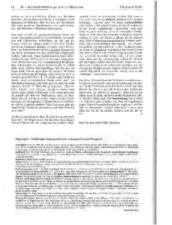 Vorschauseite 5: Wie Gewalt enstehten und wohin sie führen kann