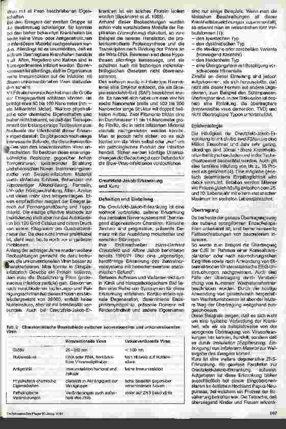 Vorschauseite 2: Slow-Virus-Infektionen