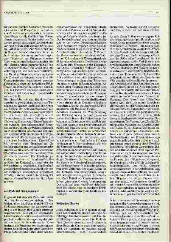 Vorschauseite 2: Psychische Überforderung und Rollenkonflikte