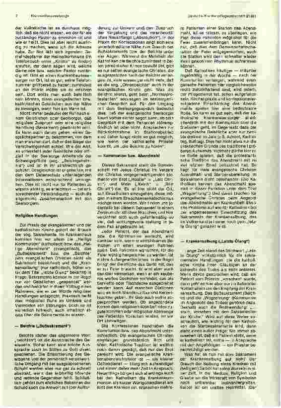 Vorschauseite 2: Der Patient ist „evangelisch... „katholisch