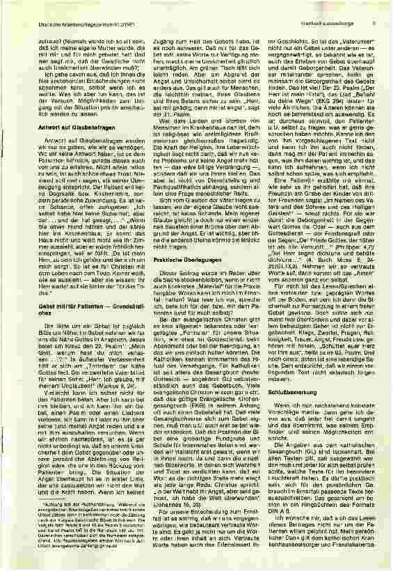 Vorschauseite 5: Der Patient ist „evangelisch... „katholisch