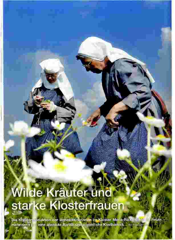 Vorschauseite 1: Wilde Kräuter und starke Klosterfrauen