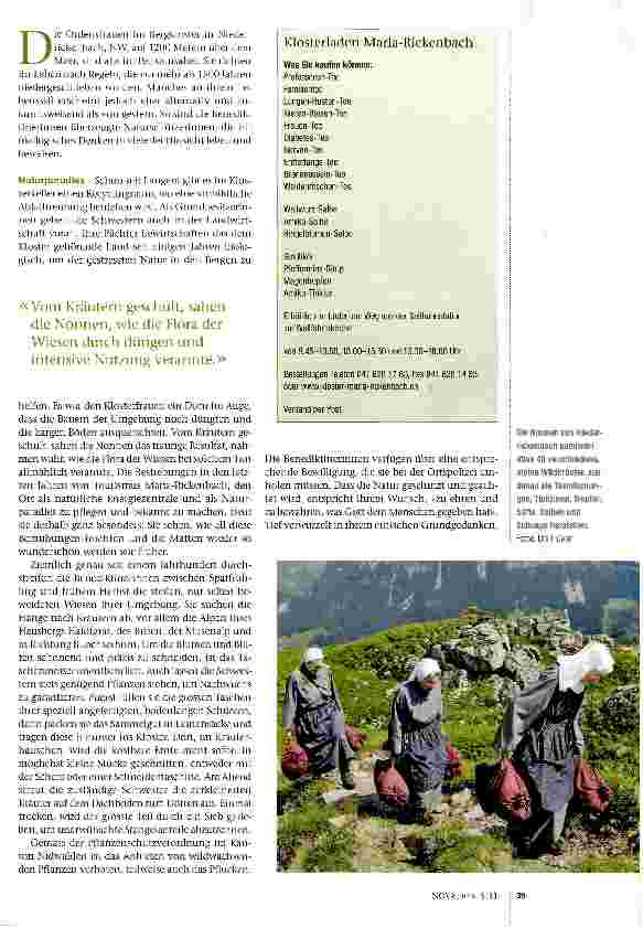 Vorschauseite 2: Wilde Kräuter und starke Klosterfrauen