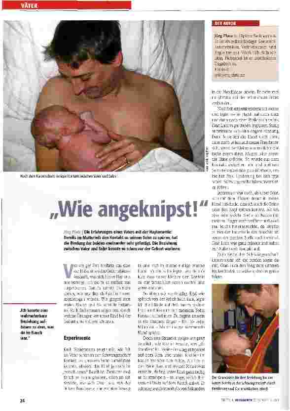 Vorschauseite 1: „Wie angeknipst!