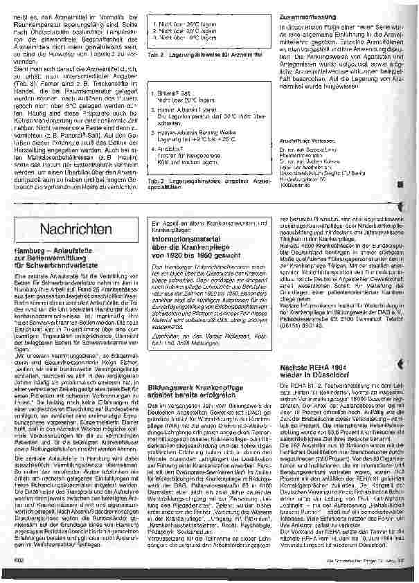 Vorschauseite 4: Einführung Ausgewählte Kapitel der Arzneimittellehre 1. Folge