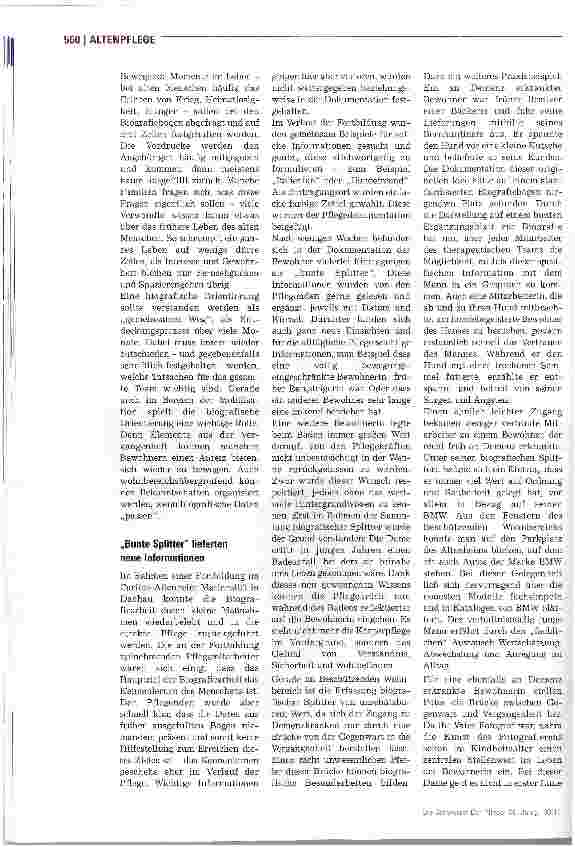Vorschauseite 3: Lebensgeschichte lebendig werden lassen