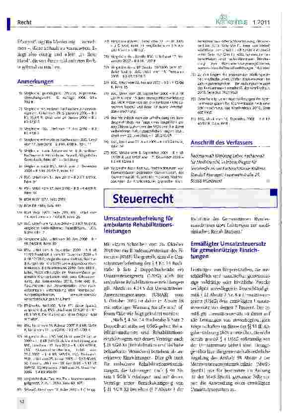 Vorschauseite 5: Rückforderungen durch gesetzliche Krankenkassen