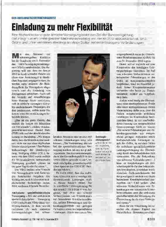 Vorschauseite 1: Einladung zu mehr Flexibilität
