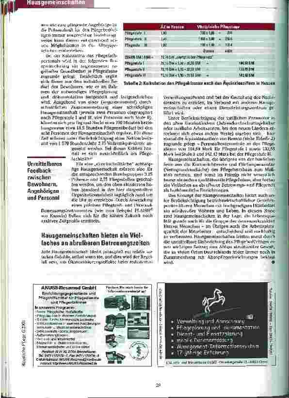 Vorschauseite 4: Pflegeheime ambulant gedacht