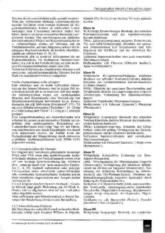 Vorschauseite 5: Anästhesiologisches Management perioperatuver Herzrhythmusstörungen