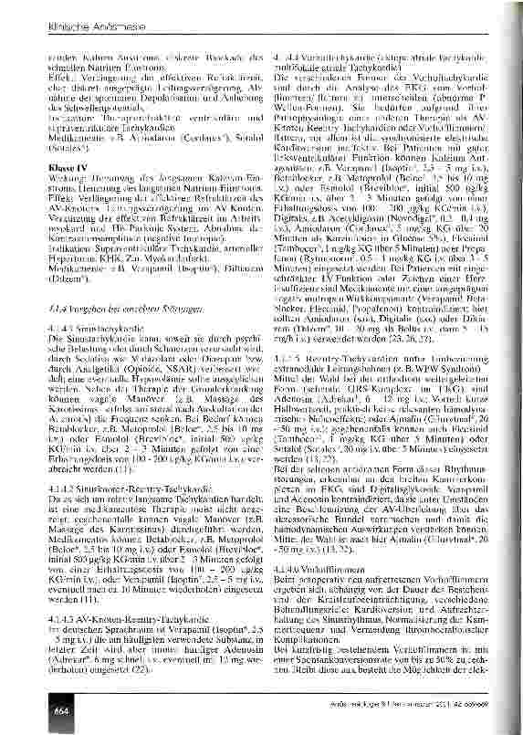 Vorschauseite 6: Anästhesiologisches Management perioperatuver Herzrhythmusstörungen