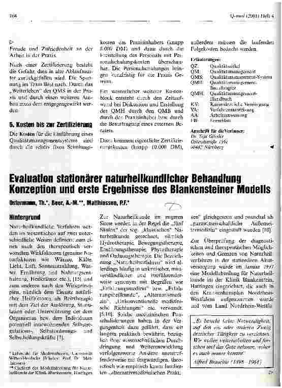Vorschauseite 3: Der Weg einer Praxis zur Zertifizierung nach ISO 9001: 2000