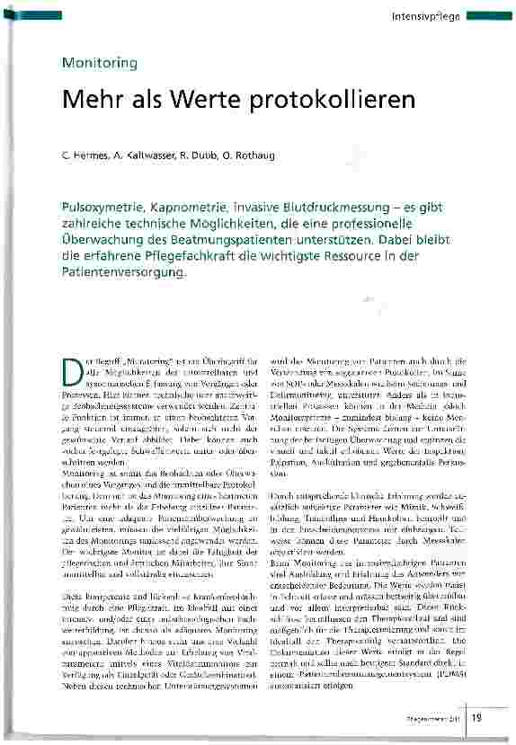 Vorschauseite 1: Mehr als Werte protokollieren