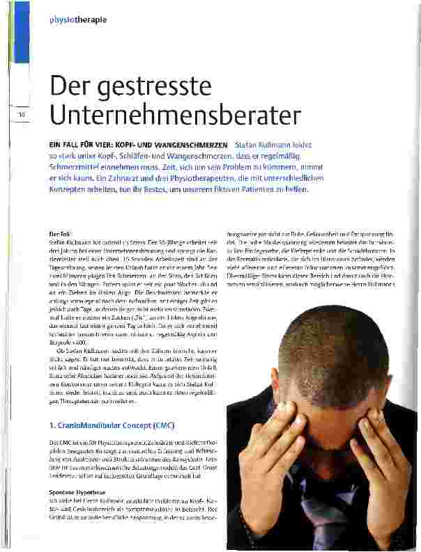 Vorschauseite 1: Der gestresste Unternehmensberater