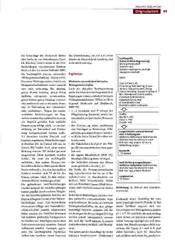 Vorschauseite 3: Ambulant betreute Wohngemeinschaften für alte, pflegebedürftige Menschen -Merkmale, Entwicklung und Einflussfaktoren
