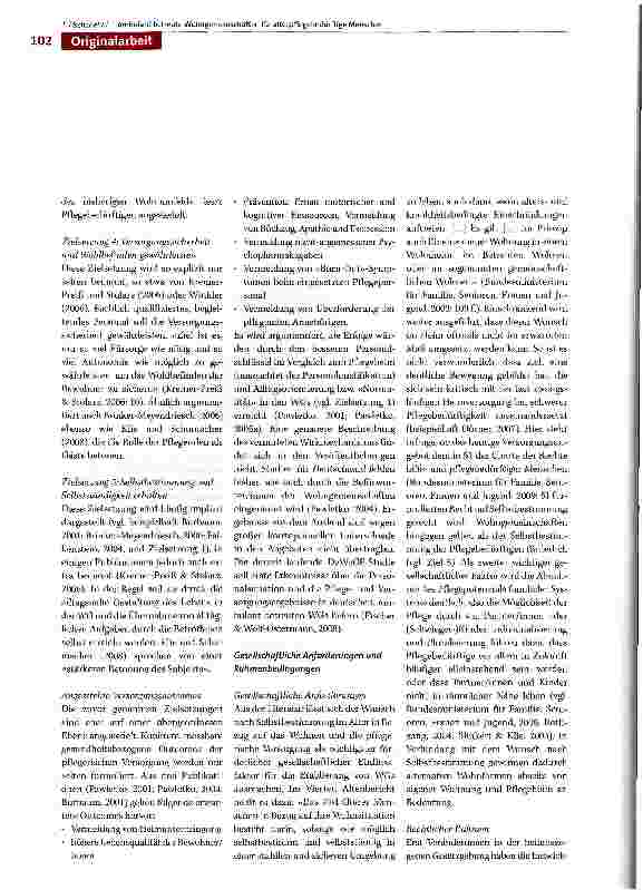 Vorschauseite 6: Ambulant betreute Wohngemeinschaften für alte, pflegebedürftige Menschen -Merkmale, Entwicklung und Einflussfaktoren