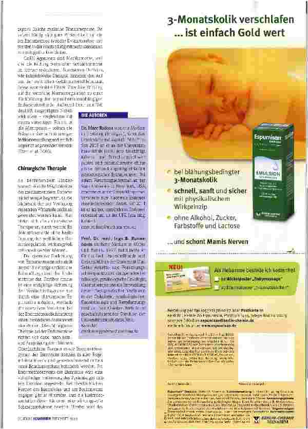 Vorschauseite 4: Endometriose frühzeitig erkennen