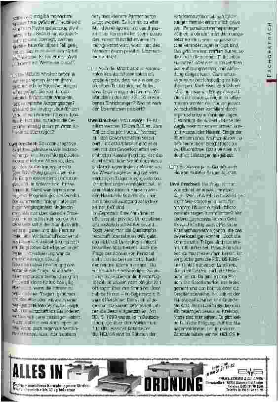 Vorschauseite 2: Chancen durch Privatisierung und Beteiligungen Interview mit Uwe Drechsel