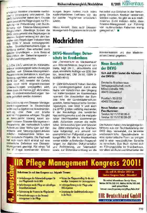 Vorschauseite 2: Risikostrukturausgleich