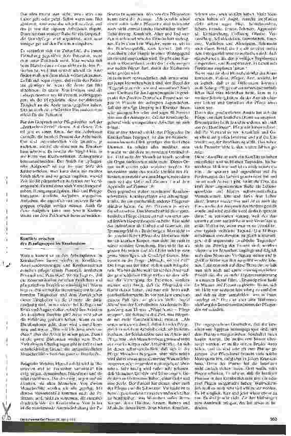 Vorschauseite 2: Pflege zwischen Fremdund Selbstbestimmung