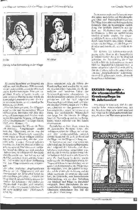 Vorschauseite 4: Der Weg zum Lehrerberuf in der Pflege - ein geschichtlicher Rückblick
