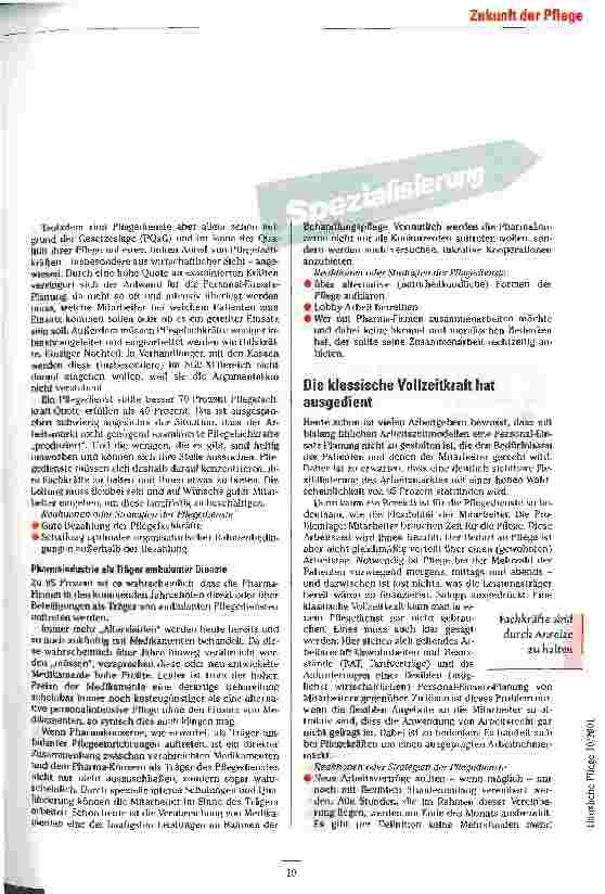 Vorschauseite 4: Die Weichen für die Zukunft stellen Teil 1