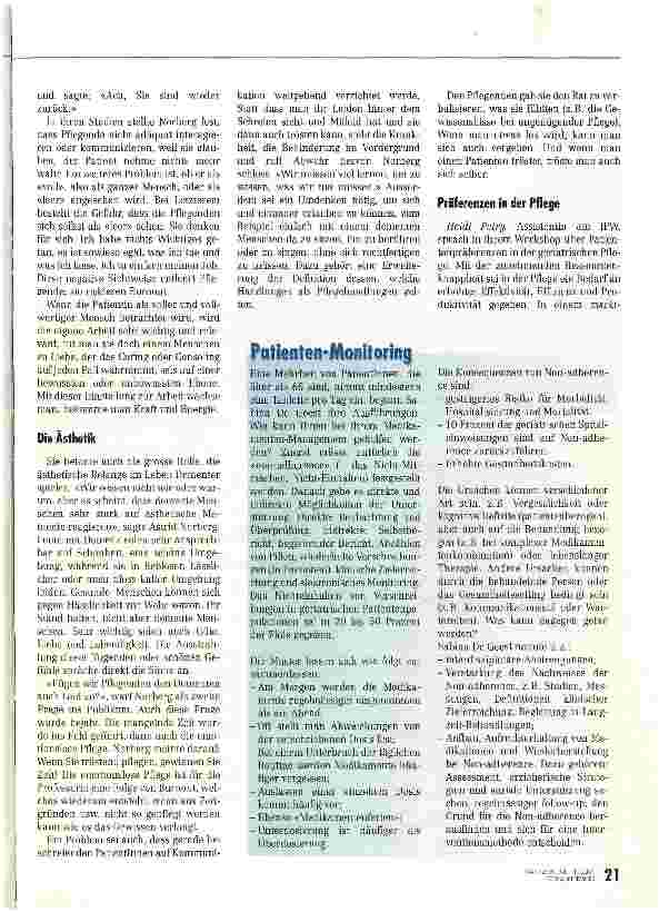Vorschauseite 2: Tröstende Pflege Geriatrische Syndrome