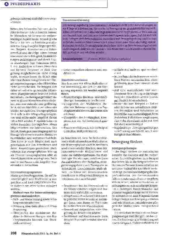 Vorschauseite 3: Autonomie respektieren