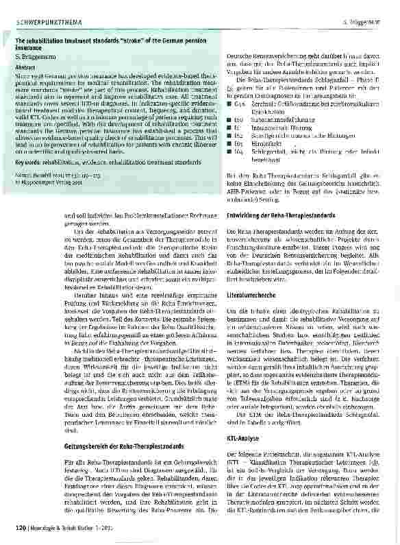 Vorschauseite 2: Das Leitlinienprogramm der Deutschen Rentenversicherung
