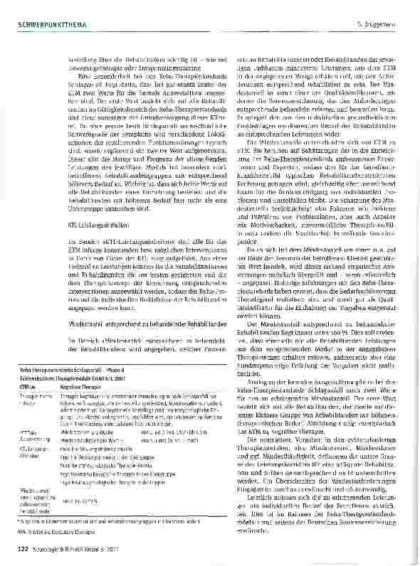 Vorschauseite 4: Das Leitlinienprogramm der Deutschen Rentenversicherung