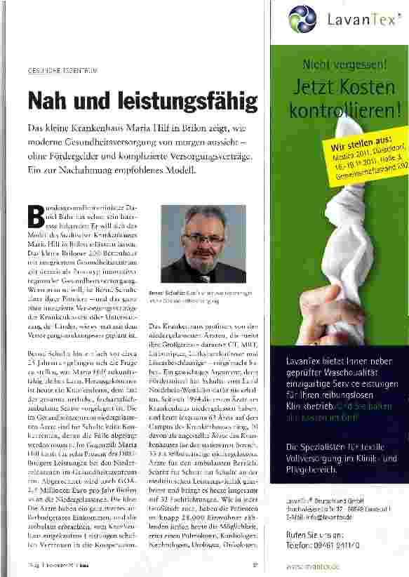 Vorschauseite 1: Nah und leistungsfähig