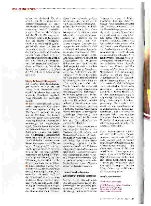 Vorschauseite 3: Wenn Erinnerungen Realität werden