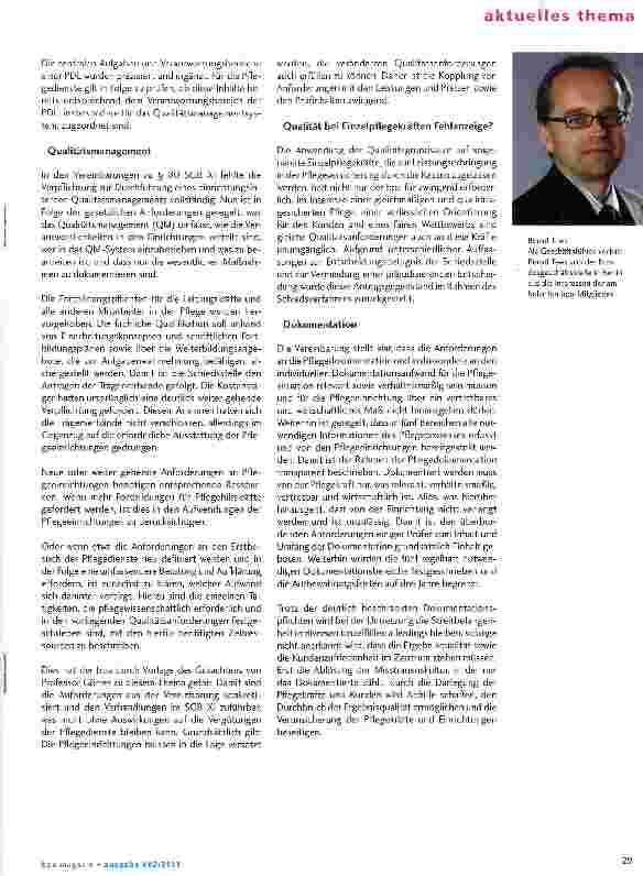 Vorschauseite 2: Qualitätsgrundsätze und Maßstäbe in der Pflege