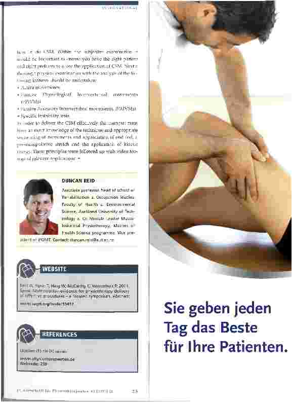 Vorschauseite 2: Spinal manipulation