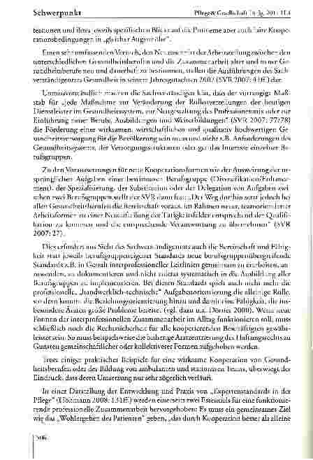 Vorschauseite 4: Wunsch und Wirklichkeit der berufsgruppenübergreifenden Kooperation im Krankenhaus