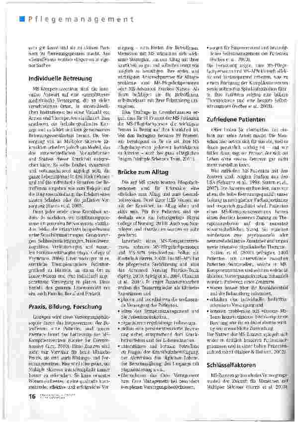 Vorschauseite 2: Ein zukunftsorientiertes Versorgungsmodell
