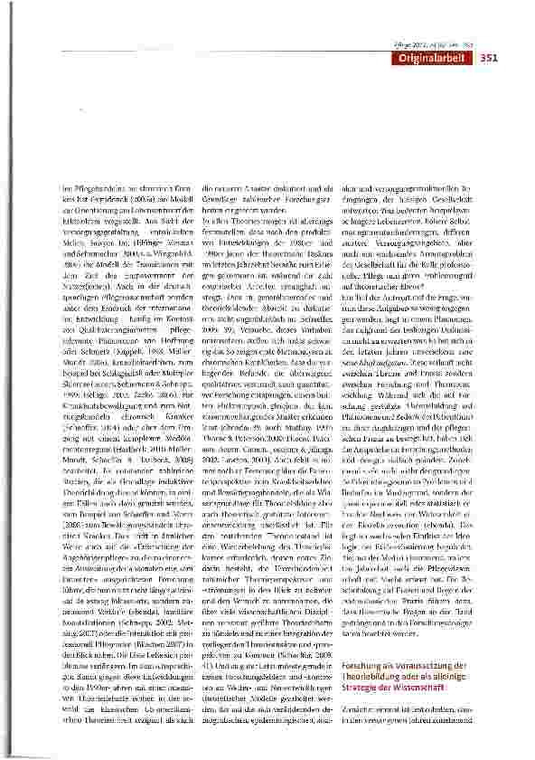 Vorschauseite 3: Top busy to think? Essay über die spärliche Theoriebildung der deutschen Pflegewissenschaft1