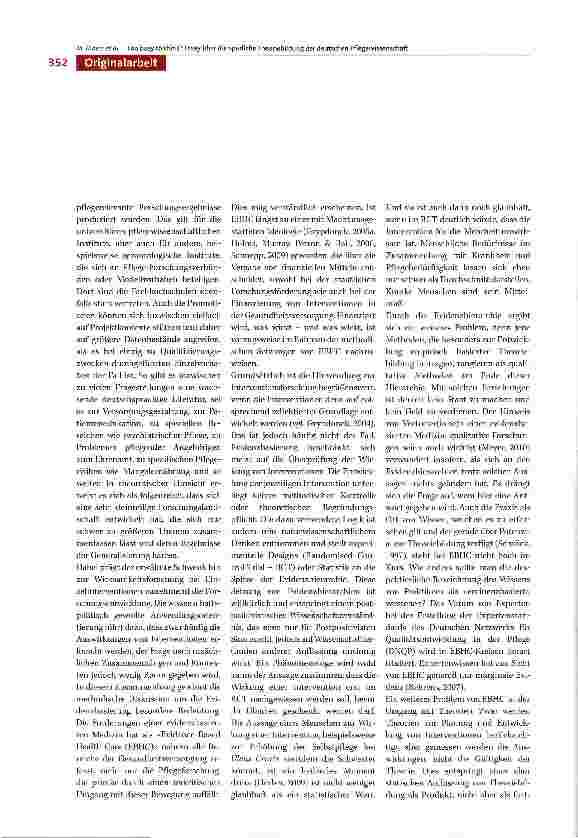 Vorschauseite 4: Top busy to think? Essay über die spärliche Theoriebildung der deutschen Pflegewissenschaft1