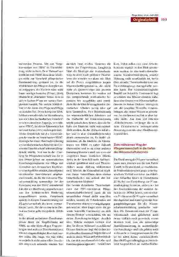 Vorschauseite 5: Top busy to think? Essay über die spärliche Theoriebildung der deutschen Pflegewissenschaft1