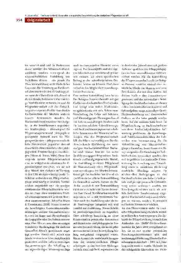 Vorschauseite 6: Top busy to think? Essay über die spärliche Theoriebildung der deutschen Pflegewissenschaft1
