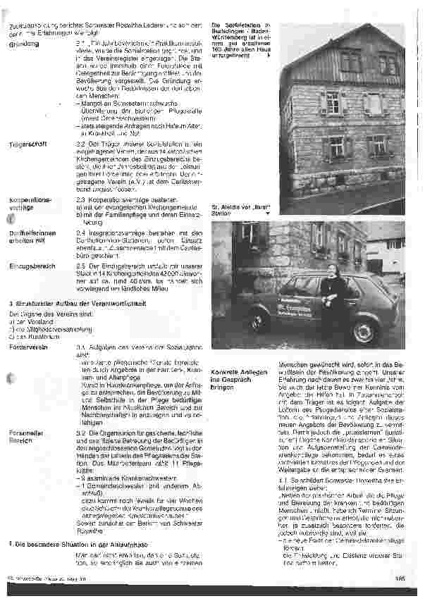 Vorschauseite 2: Sozialstationen - Möglichkeiten zum gemeinsamen Arbeiten zwischen Patient, Angehörigen und Fachkräften 3. Folge