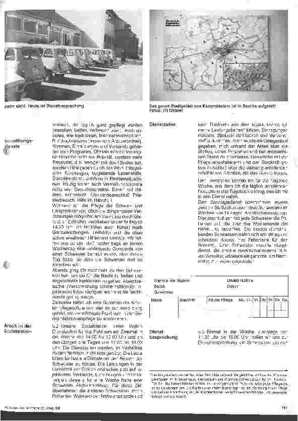 Vorschauseite 4: Sozialstationen - Möglichkeiten zum gemeinsamen Arbeiten zwischen Patient, Angehörigen und Fachkräften 3. Folge